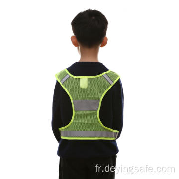 gilet de sécurité en maille réfléchissante